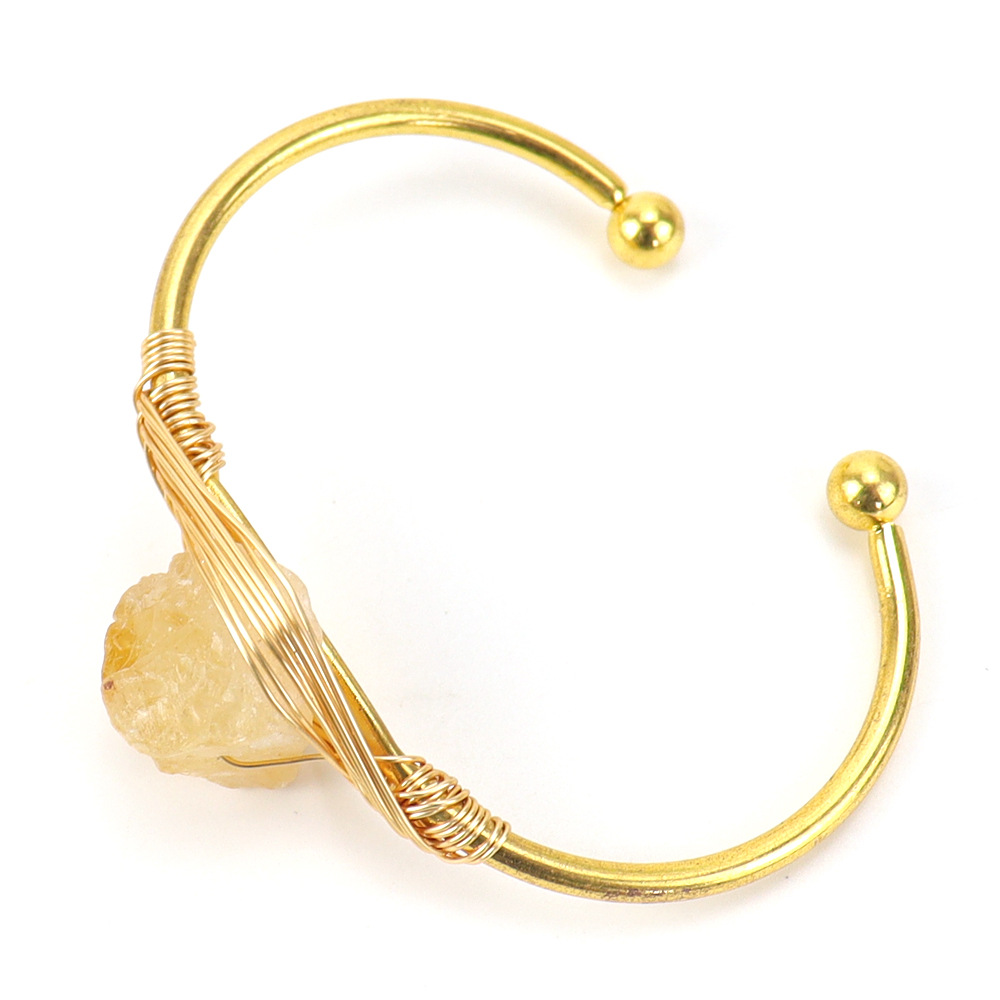 1 Piece Fashion Crystal Metal Plating Womenu0027S Bangle