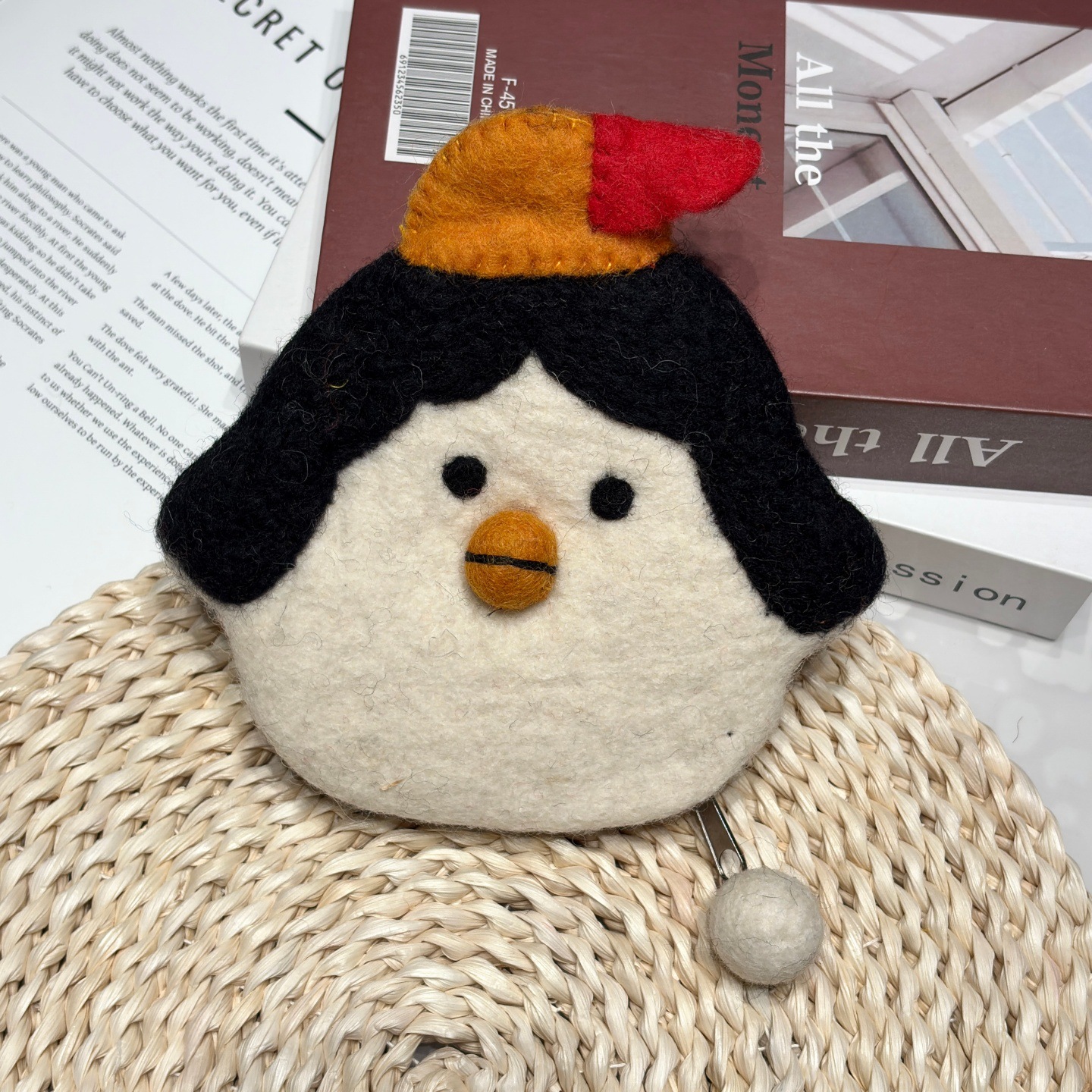 펭귄 동전 지갑