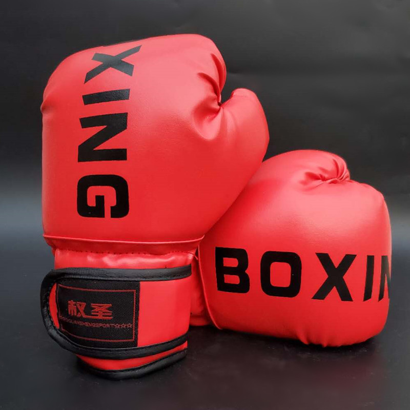 Boxing Gloves, Children's and Youth Fighting Gloves, Muay Thai, Sanda, Punching Bags, Men's and Women's Children's Height Training Equipment