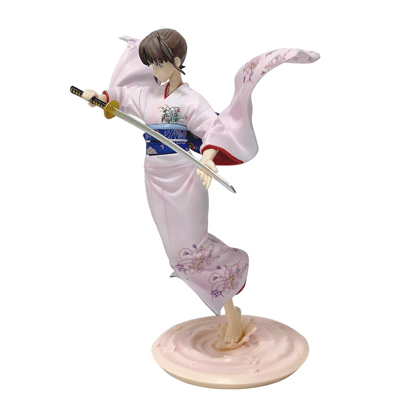 空の境界アニメ式和服美少女フィギュアモデル車のデスクトップ装飾品風景卸売|undefined