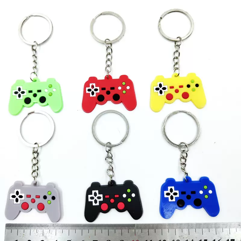 Creative handle, cartoon keychain PVC, Birthday gift