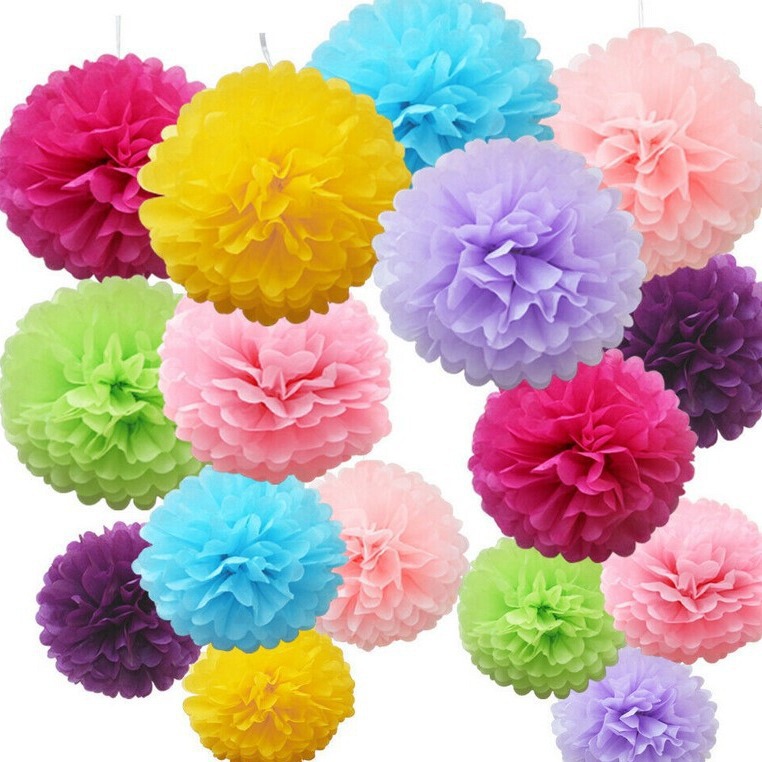 Manufacturer Paper Flower Ball Paper Flower Decoration Festival Birthday Party Decoration Flower Ball Latte Art European and American Wedding Decoration Props