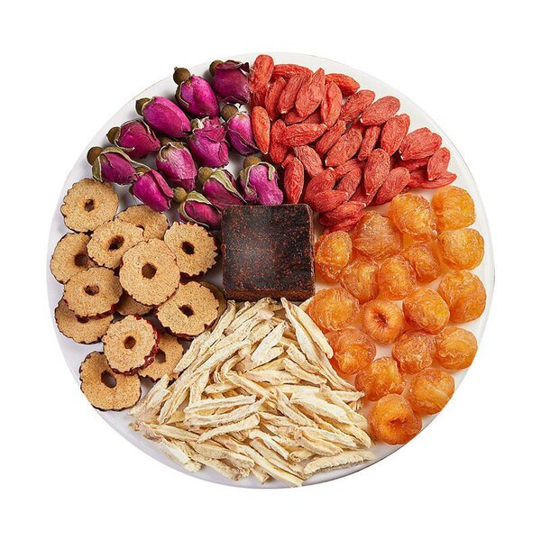 Brown sugar ginger jujube tea rose ginger