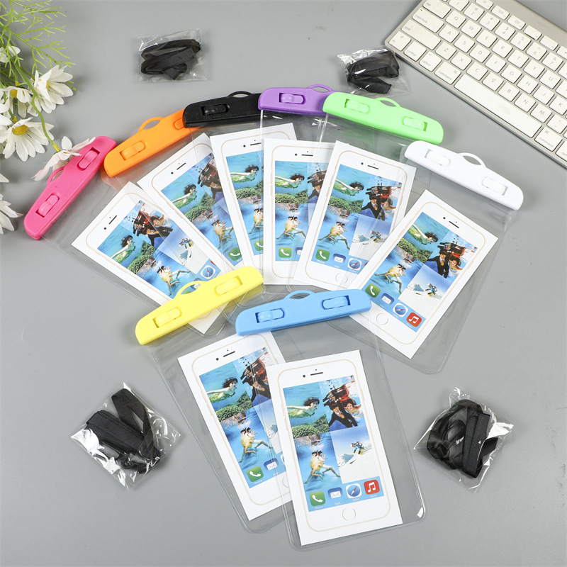 Ready-Made Waterproof Phone Bag for Outdoor Hot Springs, Can Take Photos, Waterproof Protective Case, Wholesale Rainproof Outdoor Waterproof Bag for Diving