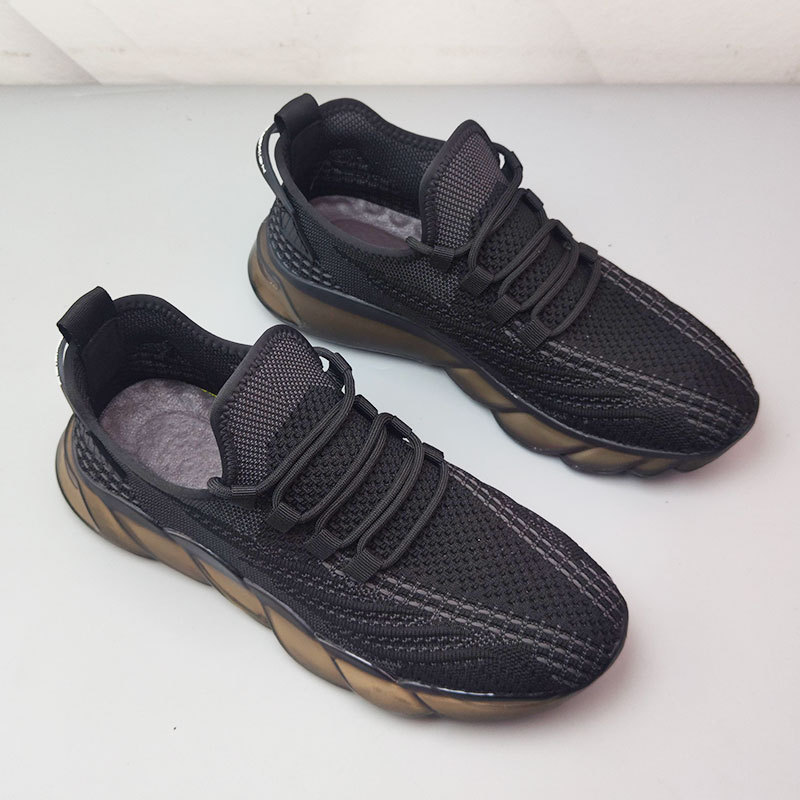 Ademende hardloopschoenen voor heren met popcorn zool_voghion.com