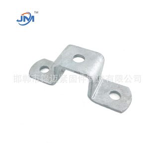 Hot-Dip Galvanized Bracket Accessories Square U-Shaped Clamp Saddle Clamp Pipe Clamp Square Saddle Clamp Pipe Clamp