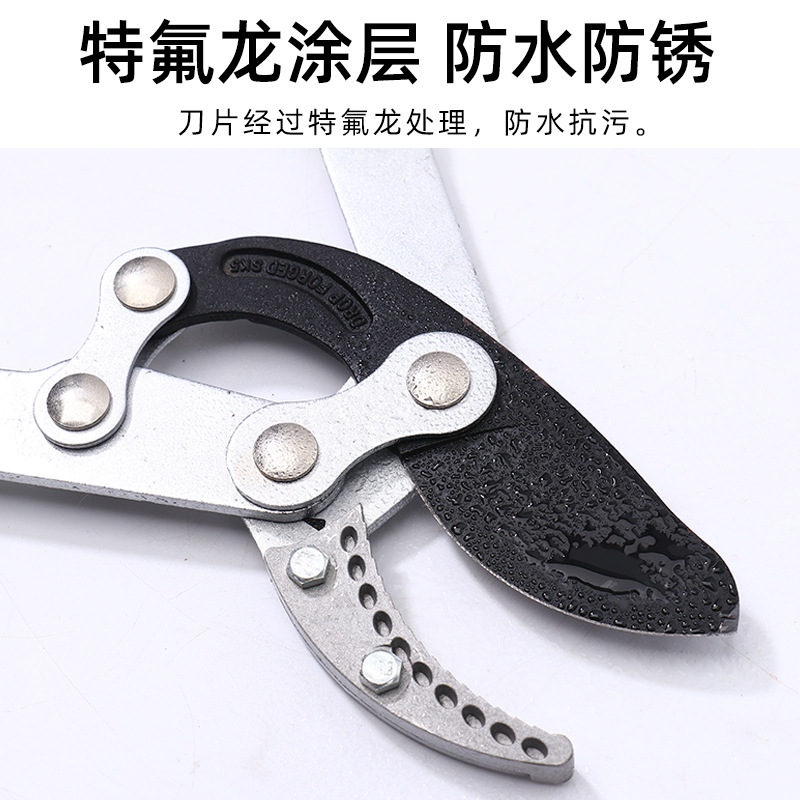 廠家批發大力剪粗枝剪伸縮園藝剪刀果樹綠化修枝剪外貿園林工具剪