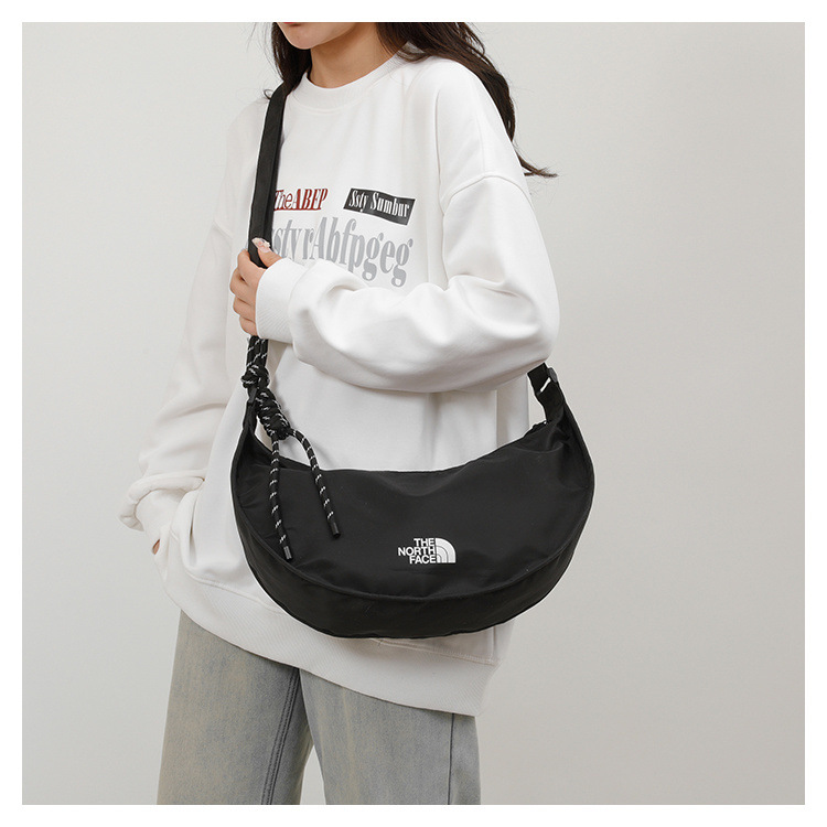 Women's Single-Shoulder Bag 2026 New Model Large Capacity Dumpling Bag Korean Fashion Trendy Crossbody Bag