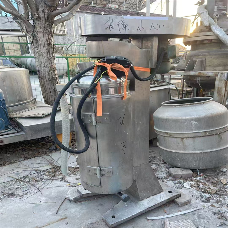 二手离心机 超高速管式分离设备 钛材卧式双极推料工业废水结晶机