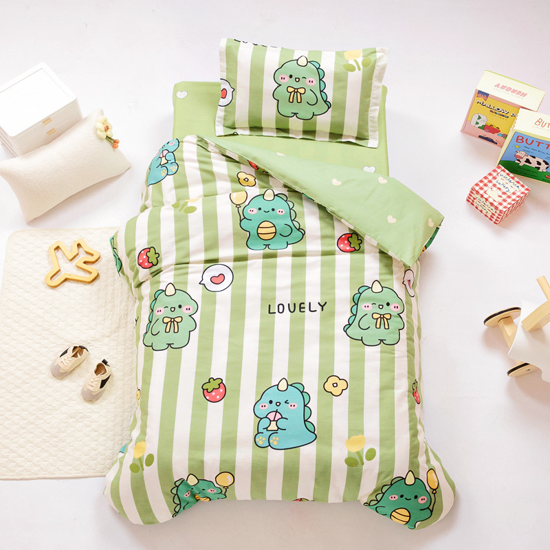 Algodón de jardín de infantes edredón núcleo de algodón para niños tres piezas siesta edredón de algodón seis piezas al por mayor