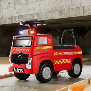 Children's Fire Truck Slip Twist Car 2- 3-6-8 Years Old Baby Toy Car Ritable Baby Car Large Truck