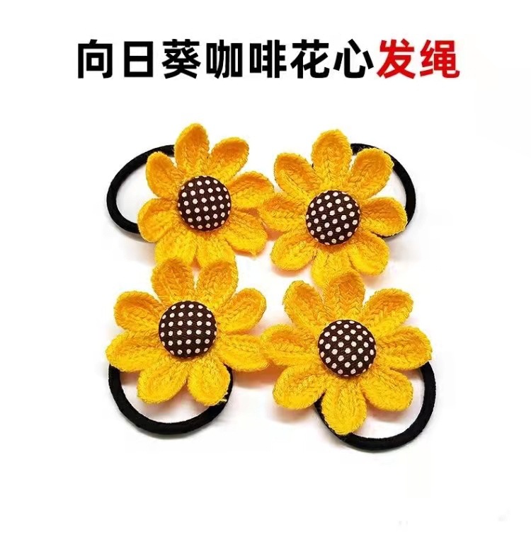 sunflower hairpin