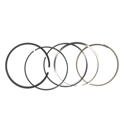 Piston, piston ring, piston pin spark plug ring