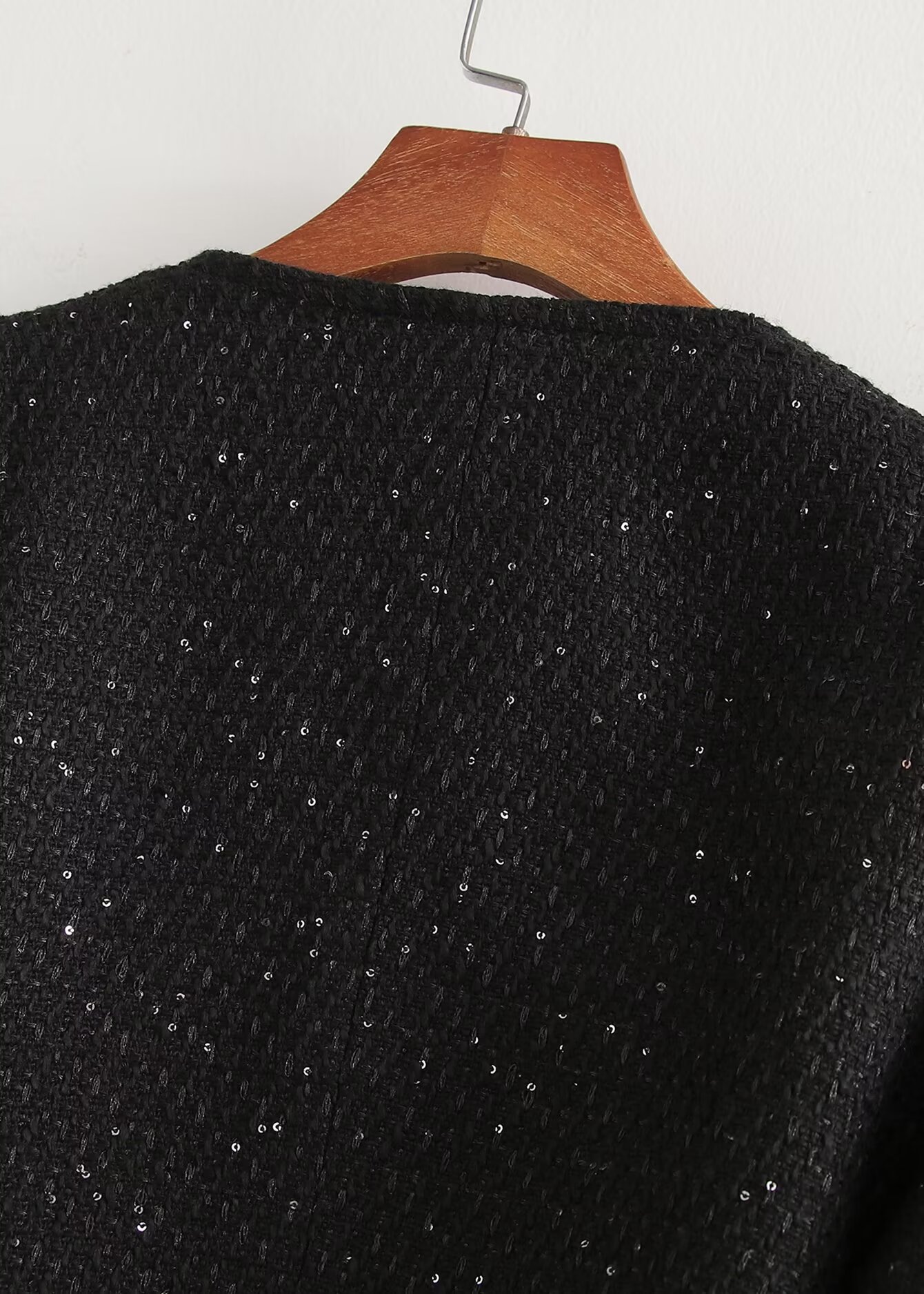 Damenbekleidung Sommer neue Damenbekleidung Mode kleiner Duft Stil Pailletten bestickte Jacke hohe Taille Hosenanzug_voghion.com