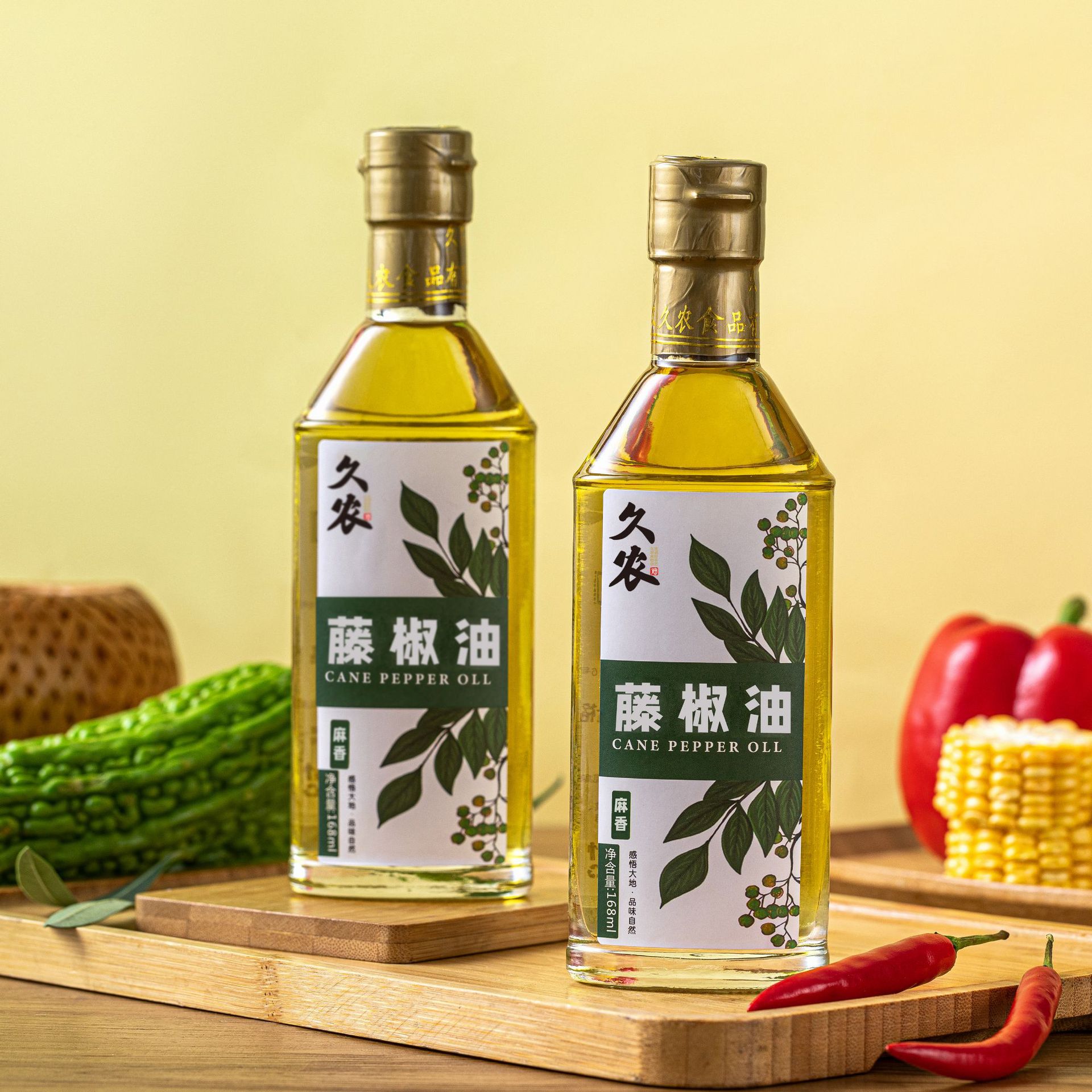 Sichuan Jiunong 168ml Tengjiao Oil, Hot Pressed Tengjiao Oil, Small Bottle Sesame Oil Seasoning, Tengjiao Oil