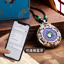 蓝牙插卡迷你便携禅乐播放器家用古典传统播放机车载挂件配饰吉祥