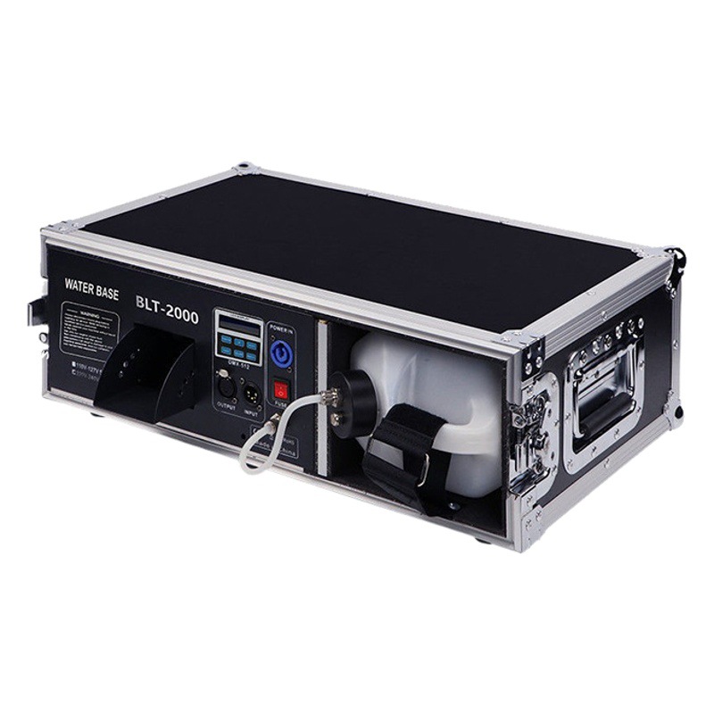 2000W de alta potencia a base de agua máquina de niebla de bosque pequeña máquina de niebla 1500W máquina de niebla matutina bar boda humo