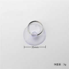 透明な 3.5 センチメートルリング吸盤付き携帯電話画面の取り外しと取り付けバッテリー配送プルリング吸盤