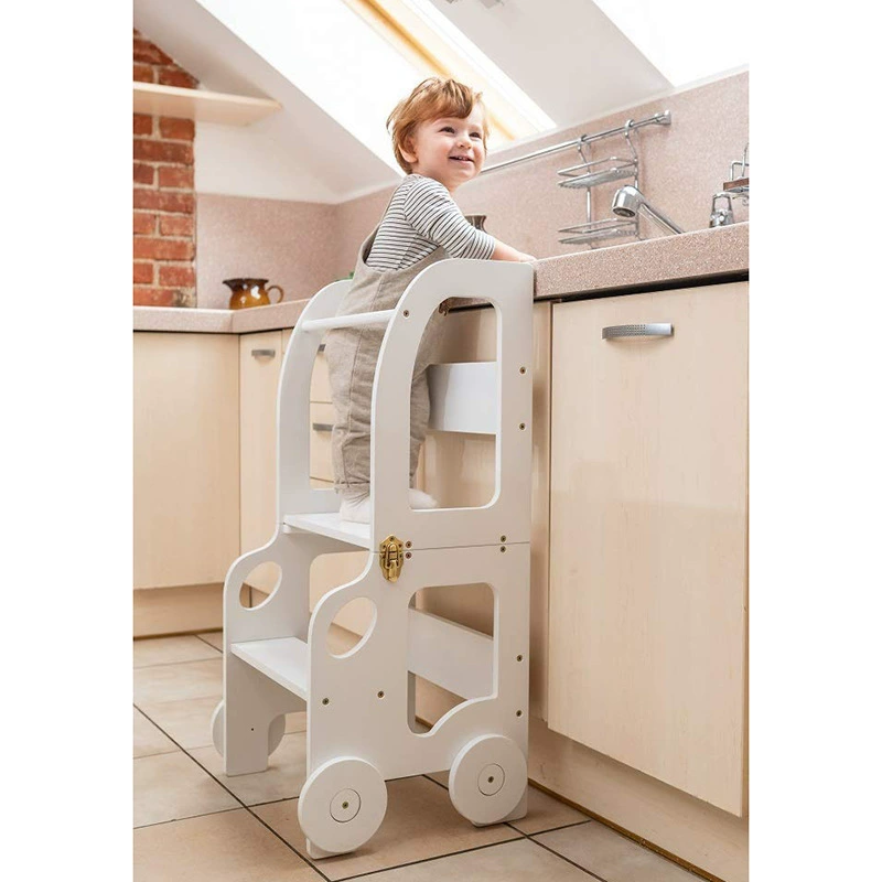 Многофункциональный деревянный детский табурет для мытья рук, детский табурет для мытья рук, ступенчатый табурет, увеличивающий рост, обучающая башня