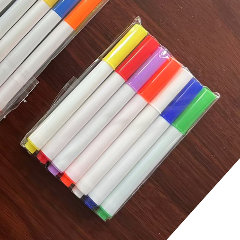 7 bolígrafos de colores