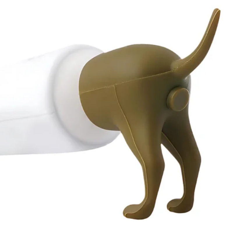 New Pooping Dog Butt Toothpaste Topper_voghion.com