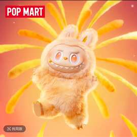 POPMART泡泡玛特LABUBU马卡龙3.0新品前方高能系列搪胶毛绒盲盒