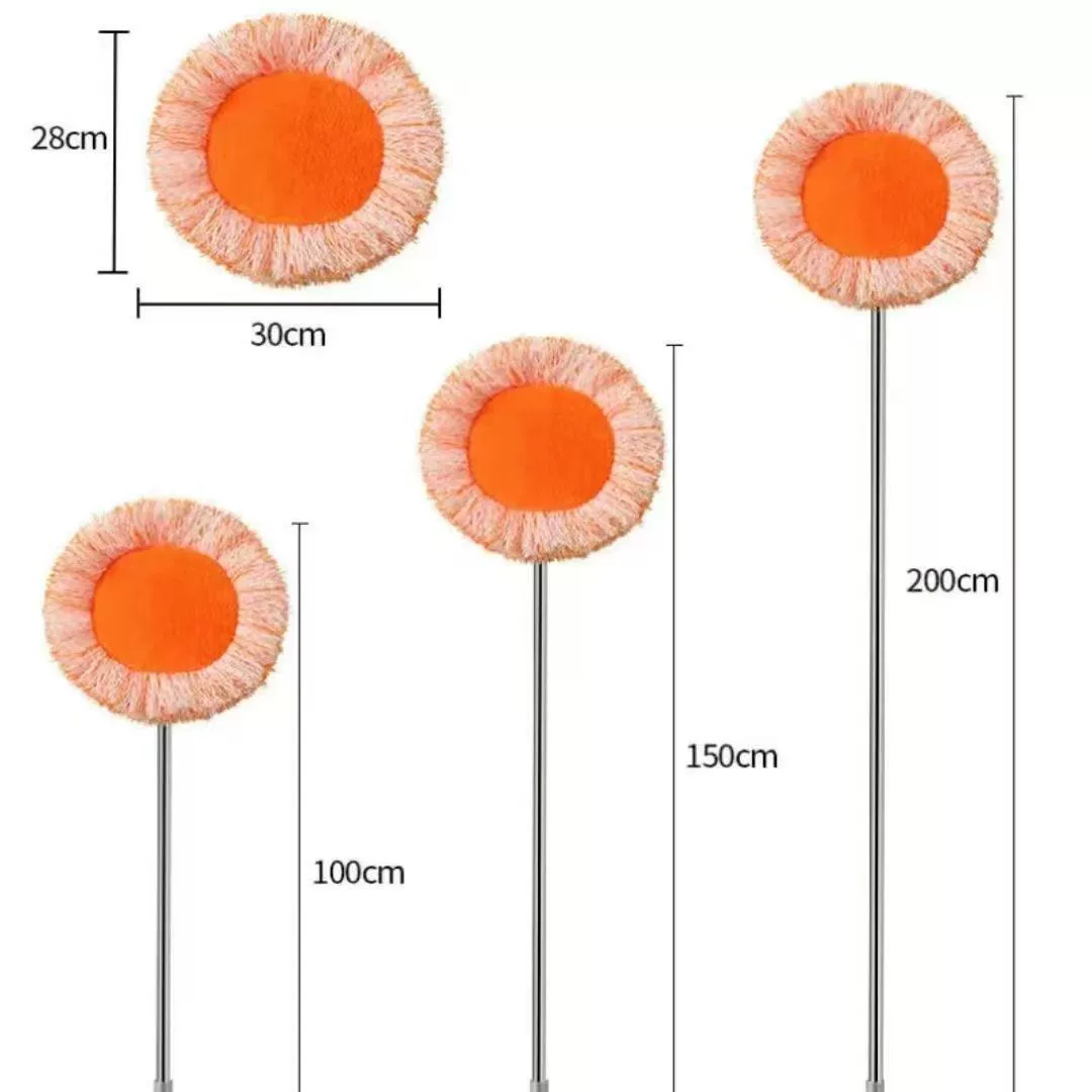 Подсолнух подсолнух швабры для удаления пыли бытовая сухая и влажная напольная плитка потолка подметание стены автомойка