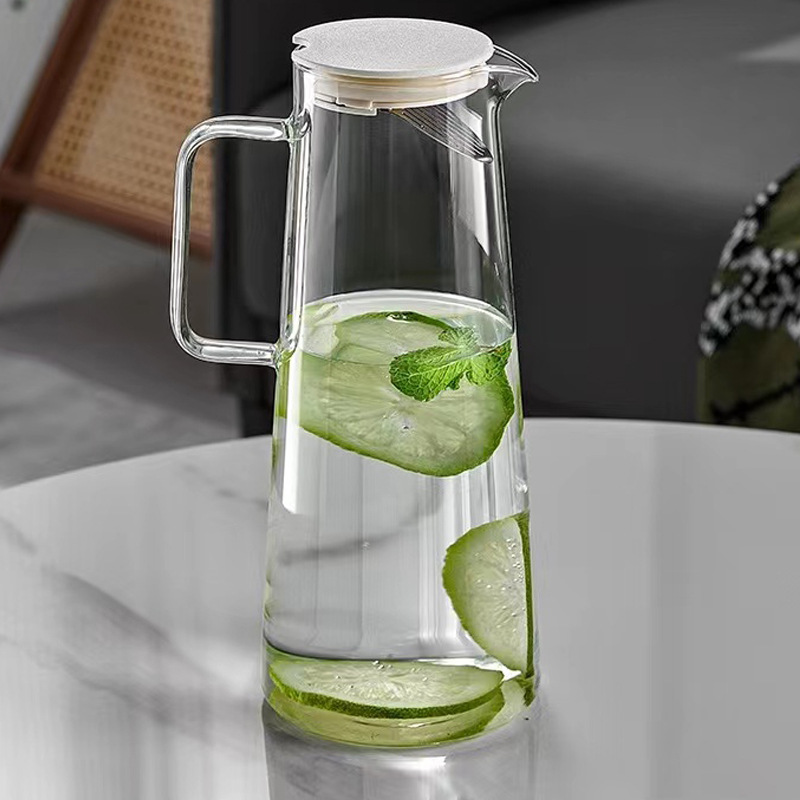 Hervidor frío de alto valor, hervidor de vidrio, resistente a altas temperaturas, taza de agua hervida fría para el hogar, tetera, juego de hervidor de gran capacidad image 14