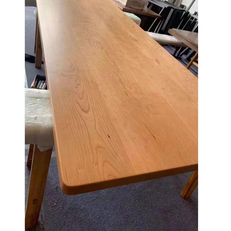 América del Norte nuez negra madera de cerezo cera blanca madera sólida tablero de bar mesa de té tablero de mesa de comedor mesa de escritorio