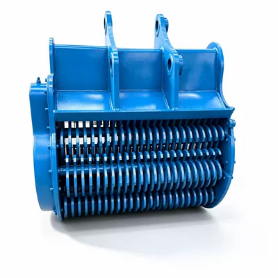 High-quality roller-type screening bucket with: Ötürücü vallar