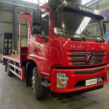 东风D3单桥平板运输车改装厂 150挖机拖板车多少钱一辆图片及参数