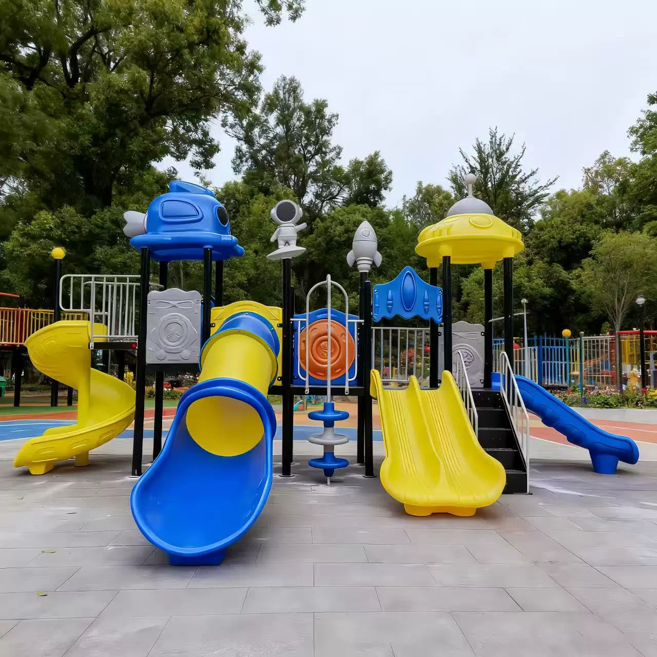 户外大型攀爬秋千组合儿童滑梯幼儿园室外滑滑梯小区公园游乐设备