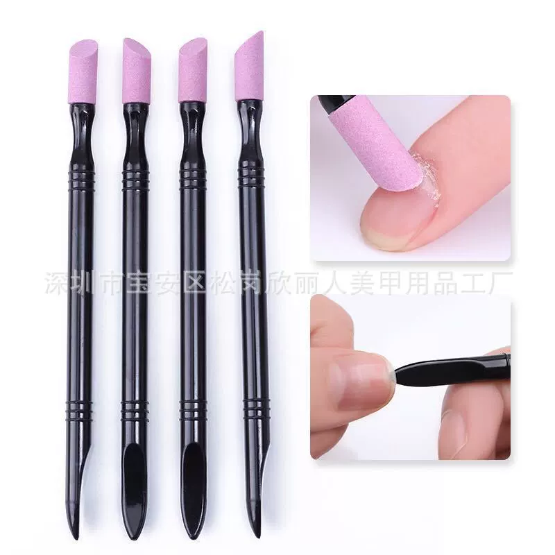 Маникюрная щетка ручка оптом Полировальный Инструмент гравировальная ручка разрыв кварцевая ручка пилочка для ногтей поверхность ногтей глазурь для удаления омертвевшей кожи