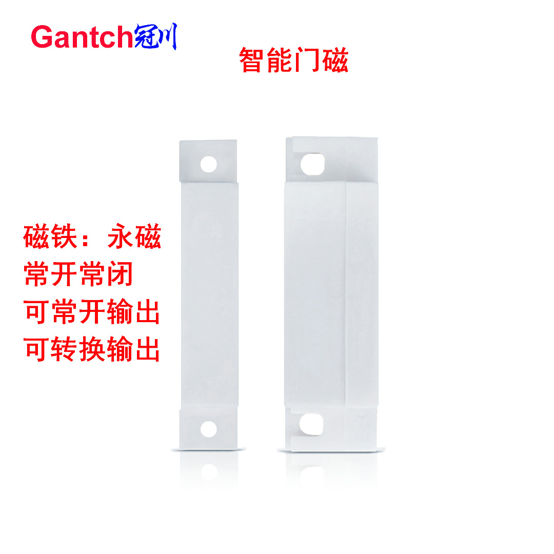 有线木门窗磁 表面贴装门窗磁 干簧管式门磁报警器 Gantch  GC-31