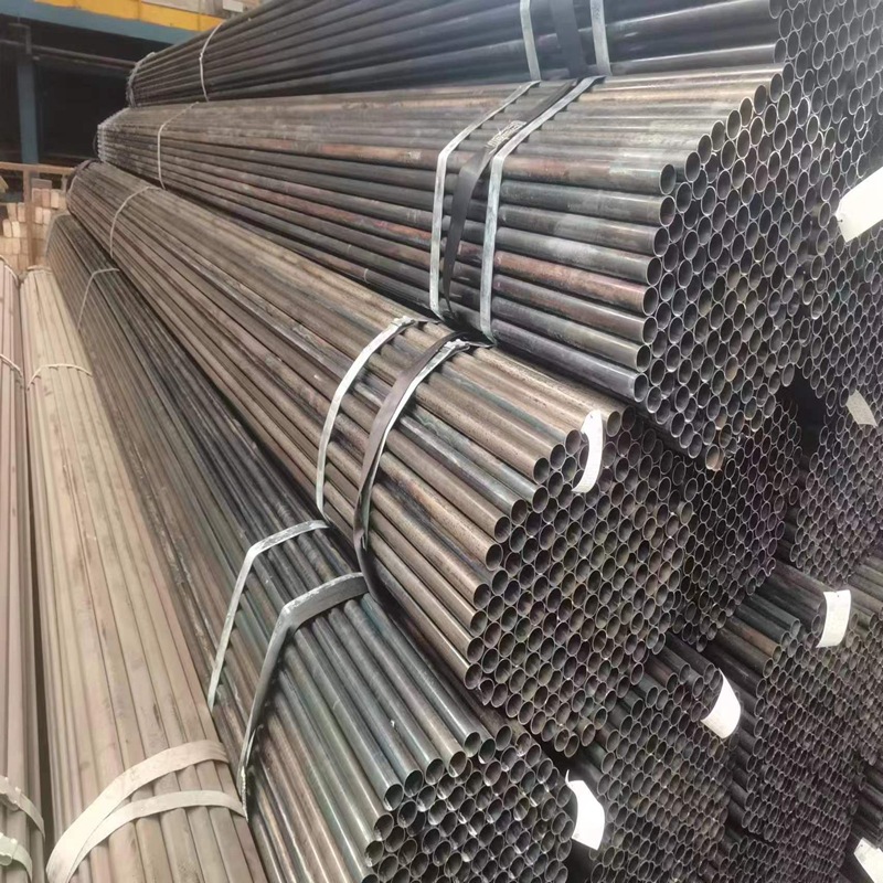 Q195黑退管家具管厂家现货Q195黑退焊管机械制造多规格可切割天津