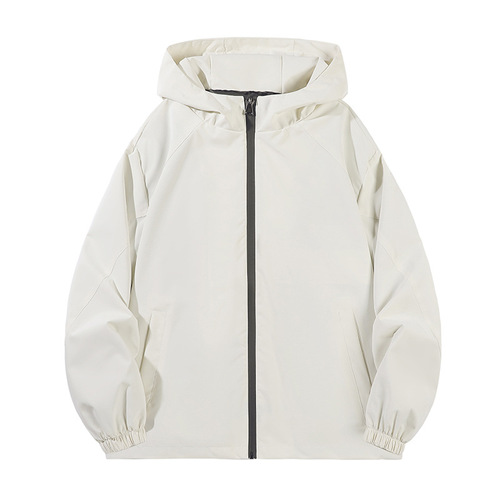 New hooded jacket, men's fashionable men's assault suit, men's spring and autumn jacket, waterproof and windproof outer, protective coat