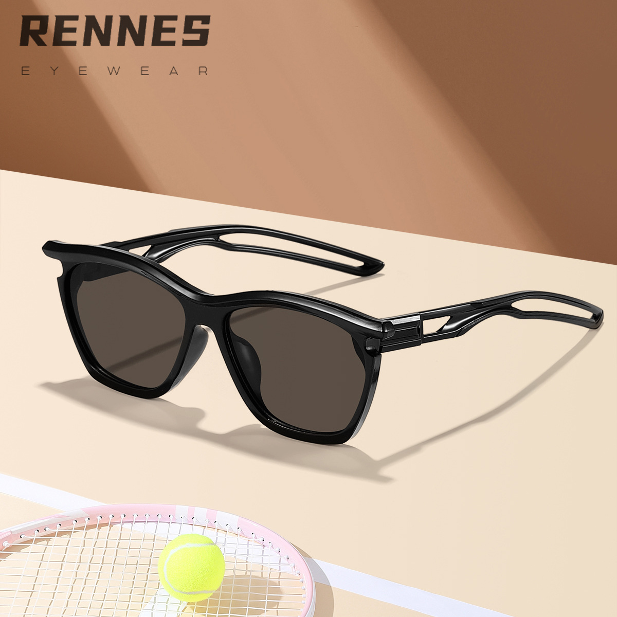 Gafas de sol de protección UV al aire libre huecas de color caramelo fresco transfronterizo para niños Gafas de sol de alta gama para bebés lindos