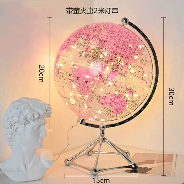 Earth-pink+light string