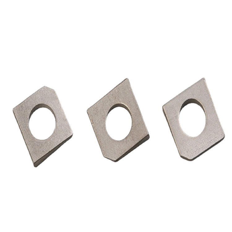 304/316不锈钢工字钢用方斜垫圈GB852方斜垫片/方形平垫片