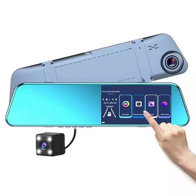 app connectivity | Driving recorder - no-card-dual-recording-upgraded-touch-control-night-vision-1296p