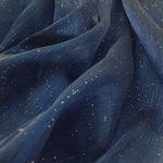 感 星空满天星欧根纱大袖衫汉服网纱背景布服装布料面料摄影