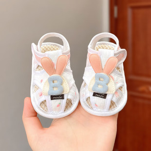 Summer Sandals for Babies, Toddler Shoes, Non-Falling Shoes, Breathable Velcro, 0 to 3 to 5 to 8 to 10 to 12 Months