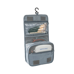 High-quality travel waterproof hooks shower bag, multi-functional large capacity foldable travel toiletry storage bag