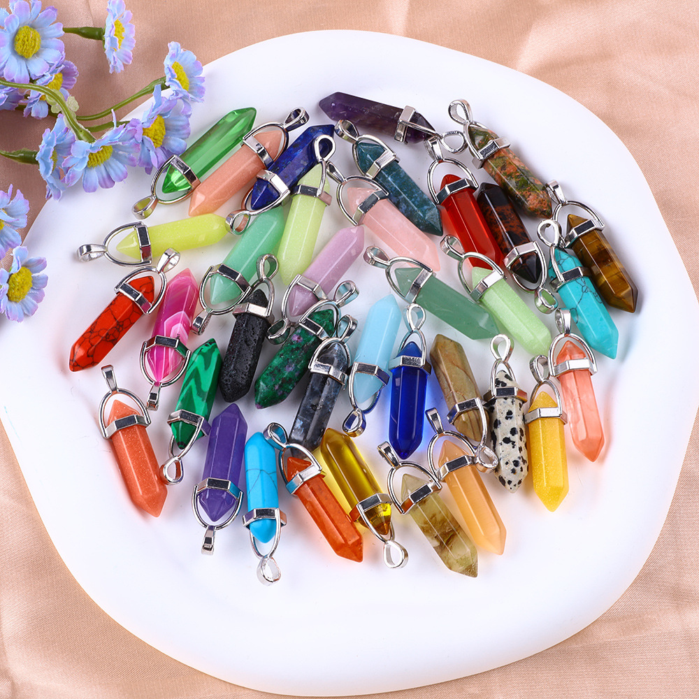 9g Weight Pendant Jewelry Making Type 1 Piece Quantity Casual, Daily Occasion Crystal Material Geometric, Solid Color Pattern Women's Gender Polishing Design Vintage Style Style Vintage Style Geometric Solid Color Crystal Polishing Women's 无
