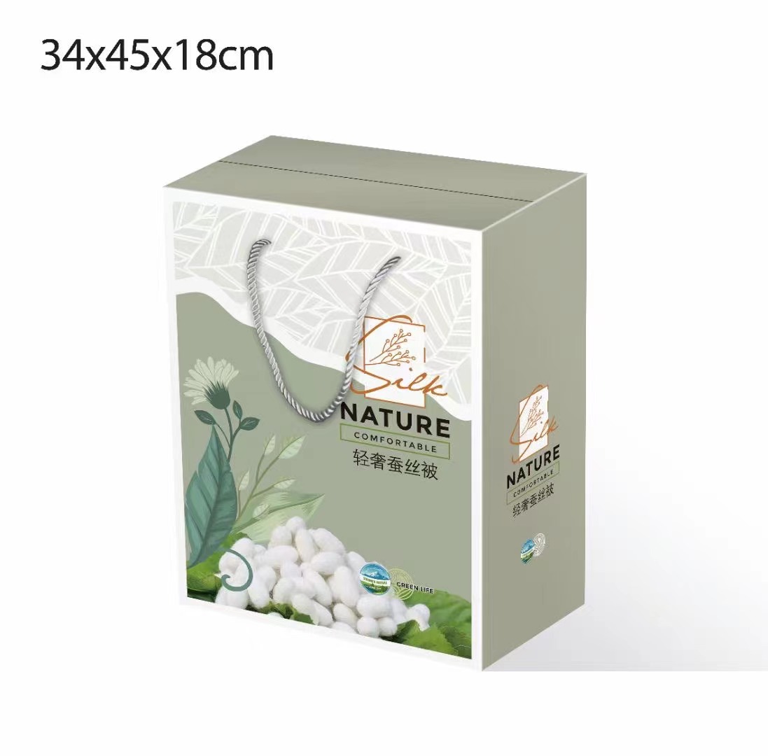 Hecha a medida verano fresco está acondicionado por la actividad abierta caja de regalo de seda verano embalaje caja de cartón en stock puede agregar logotipo