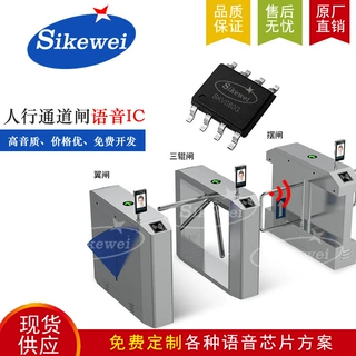 闸机语音播报芯片 SKV通道闸机 摆闸 工地门禁 三辊闸 摆闸 翼闸