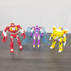 合金變形星座機器人金剛處女座巨蟹座獅子座機甲模型兒童玩具批發