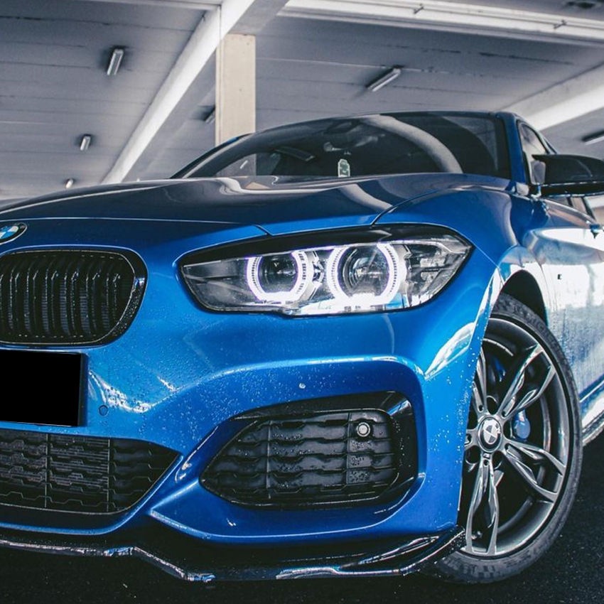 BMW 1 Series F20 Facelift 118i 120i 2015-2019 Headlight Eyebrow Car Sticker Exterior Modification