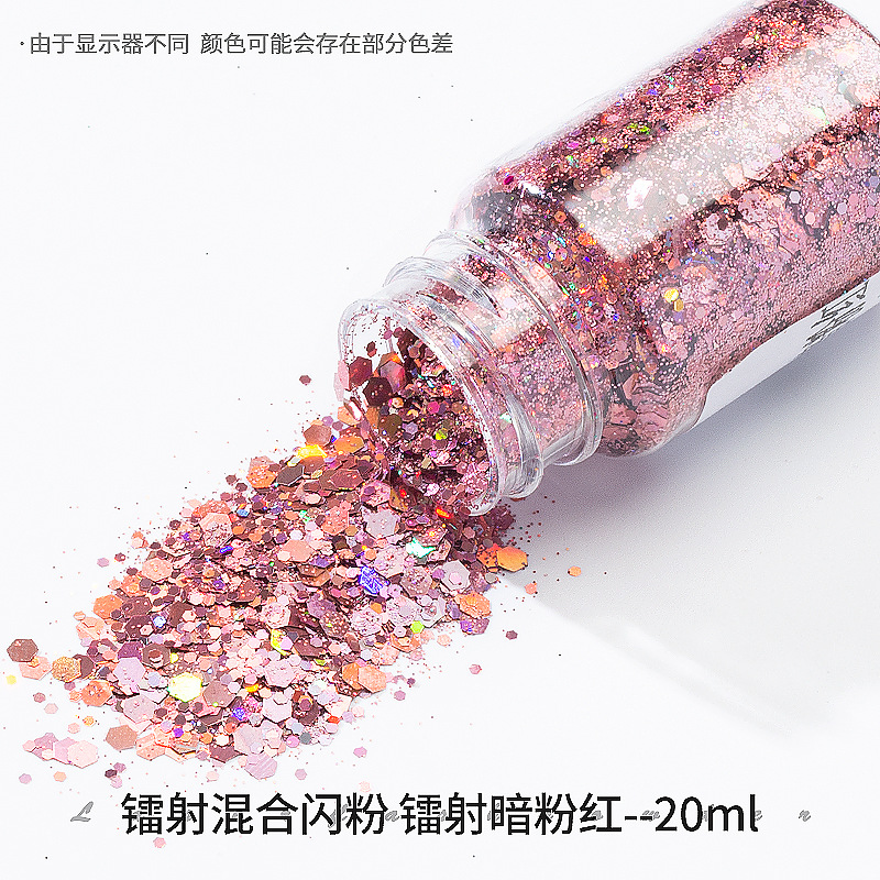 polvo brillante DIY material sequinilla goteo AB molde resina UV aceite Mahjong relleno joyas auriculares ilusión