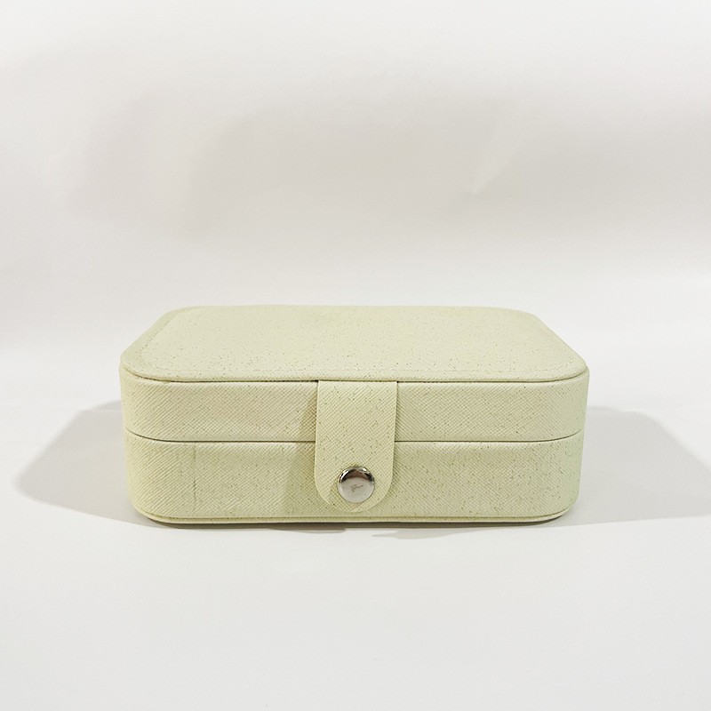 Caja Organizadora de Joyas Antioxidante para Viaje de Cuero PU